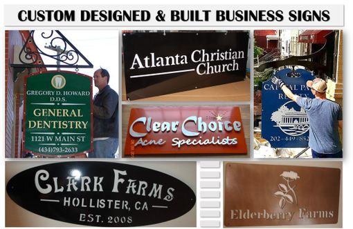 Custom Made Business Signs - Custom Designed & Built