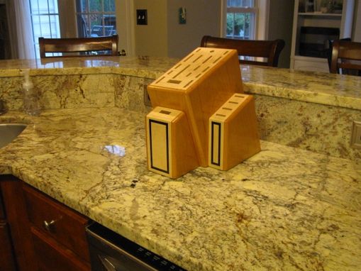 Custom Made Custom Knife Block