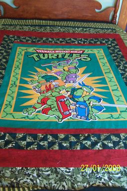 Custom Made Liscensed Print Quilts