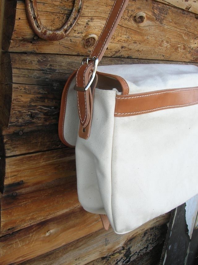 Hand Made Urban Messenger Bag by Buckaroousa