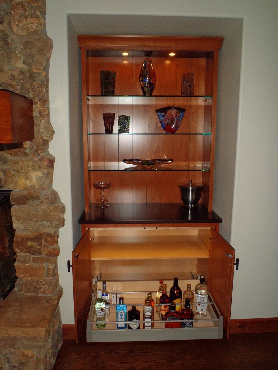 Custom Made Dry Bar by Vail Custom Woodworking