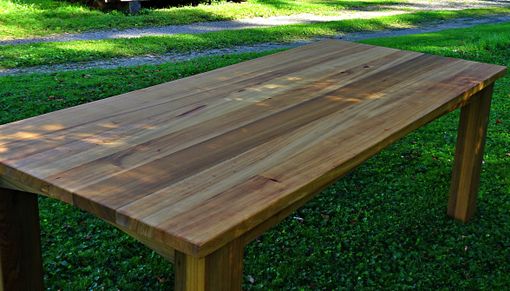 Custom Made Sinker Cypress Table