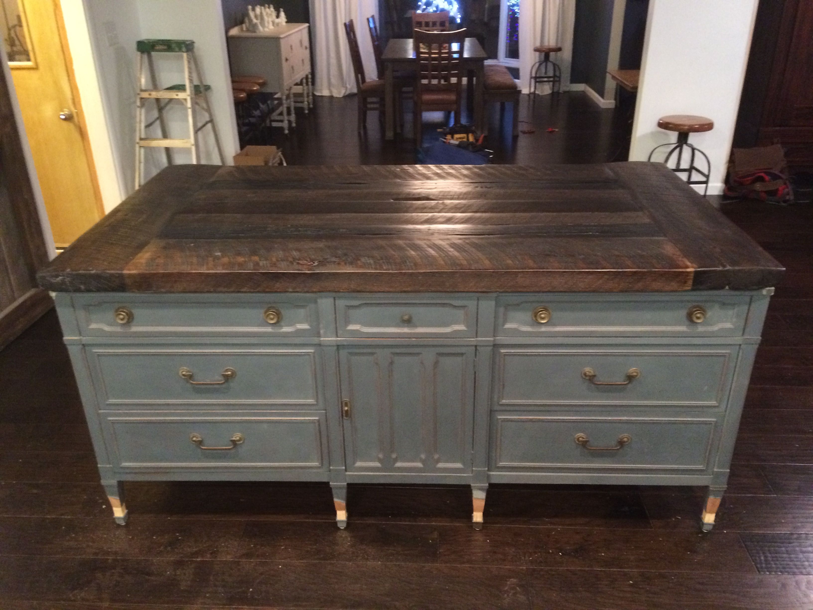 repurposed kitchen table for sale