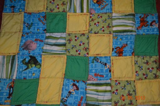 Custom Made Toy Story Cuddle Quilt