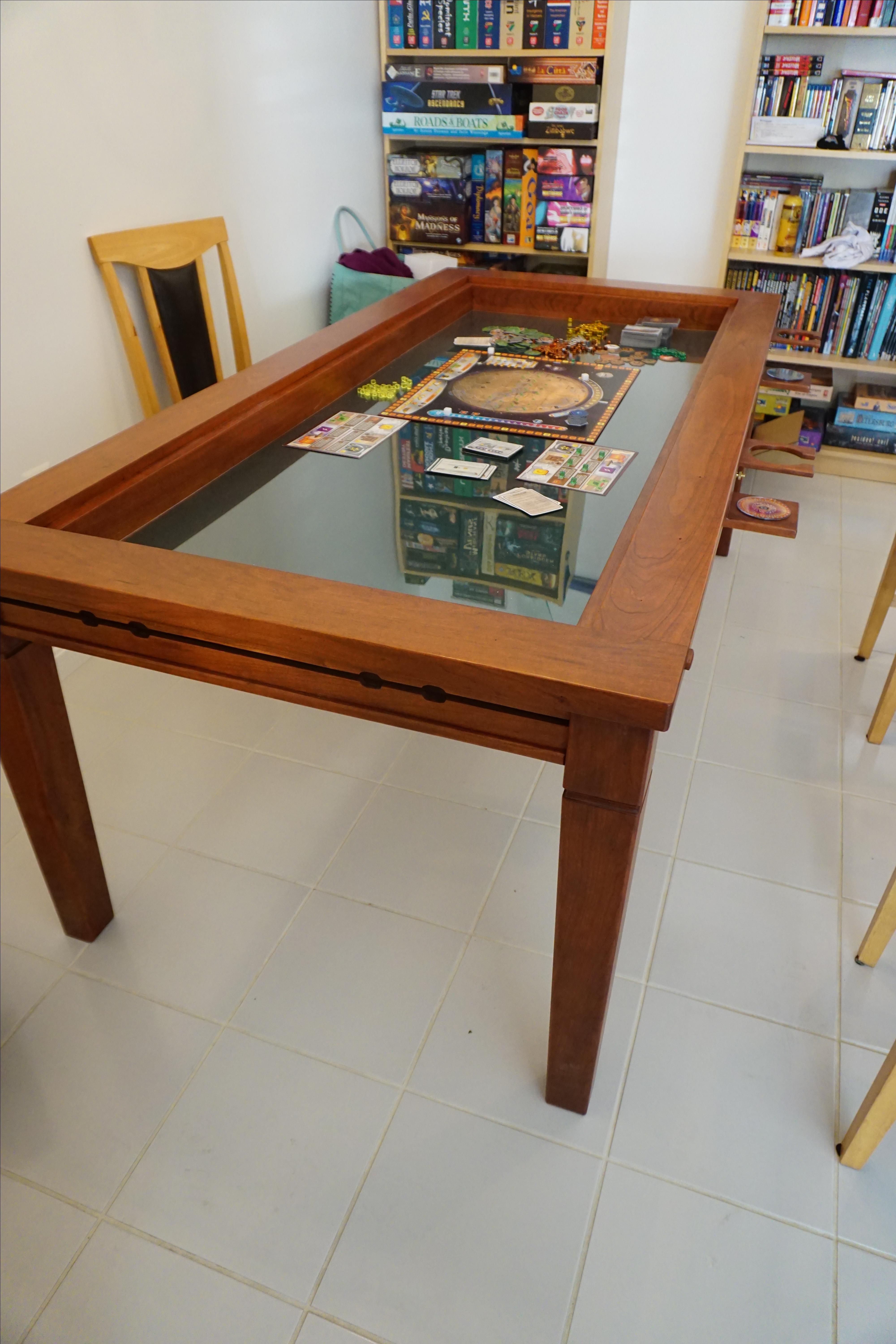 Hand Made Convertable Gaming / Dining Table by JGFstudio for