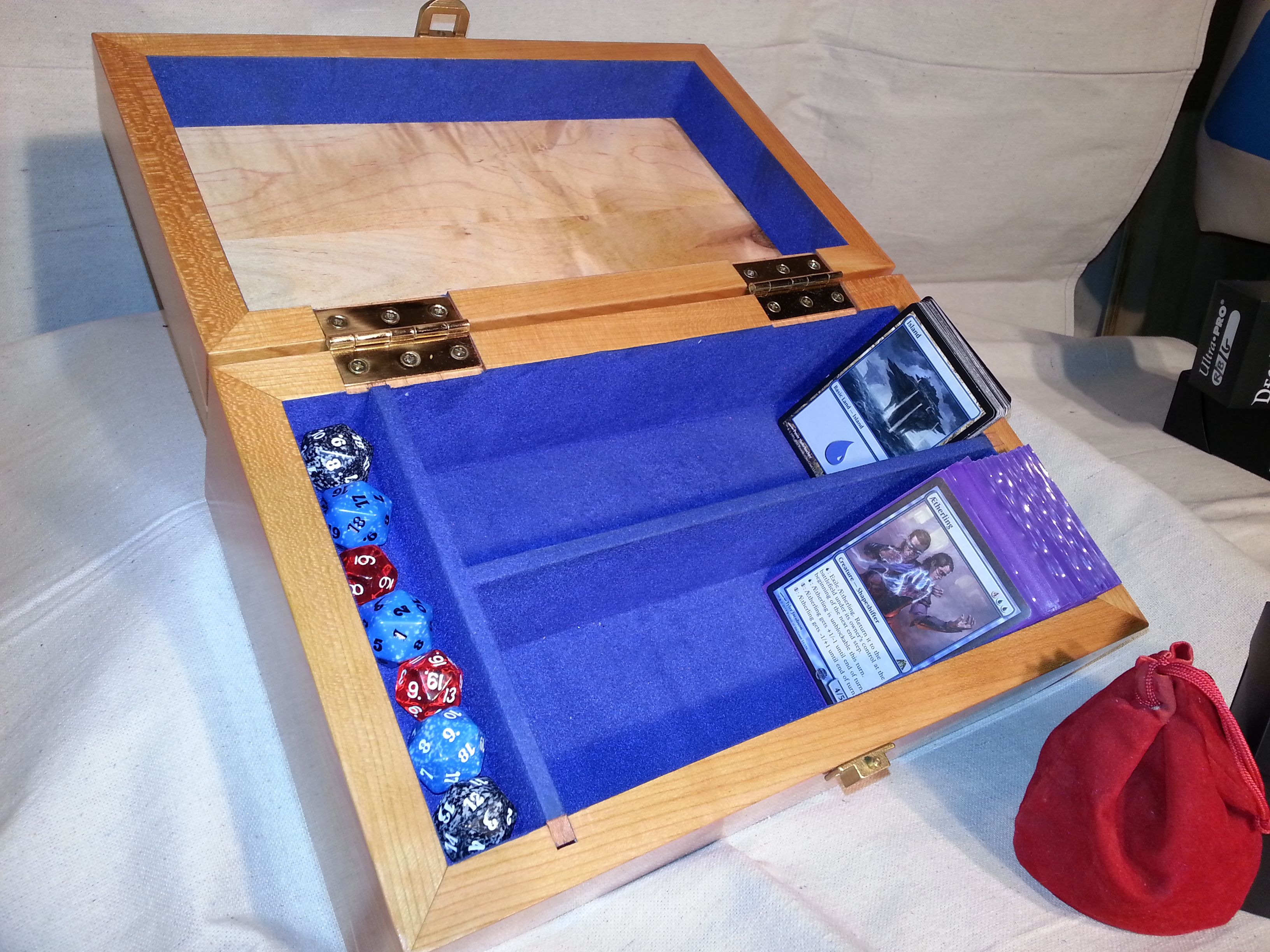 Hand Made Magic Trading Card Game Carrying Case by Prokops