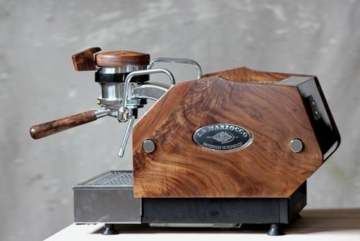 Custom Made Custom Wood Panels For La Marzocco Gs3 Espresso Machine