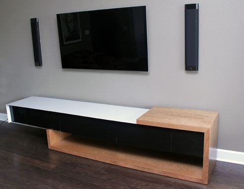 Custom Made Entertainment Console Cabinet