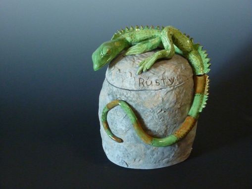 Custom Made Lizard Urn Full Sized