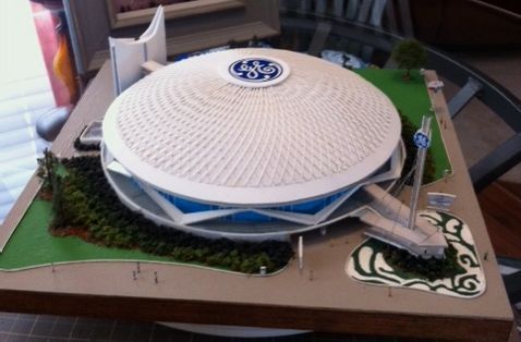 Custom Made General Electric Pavilion Scale Model