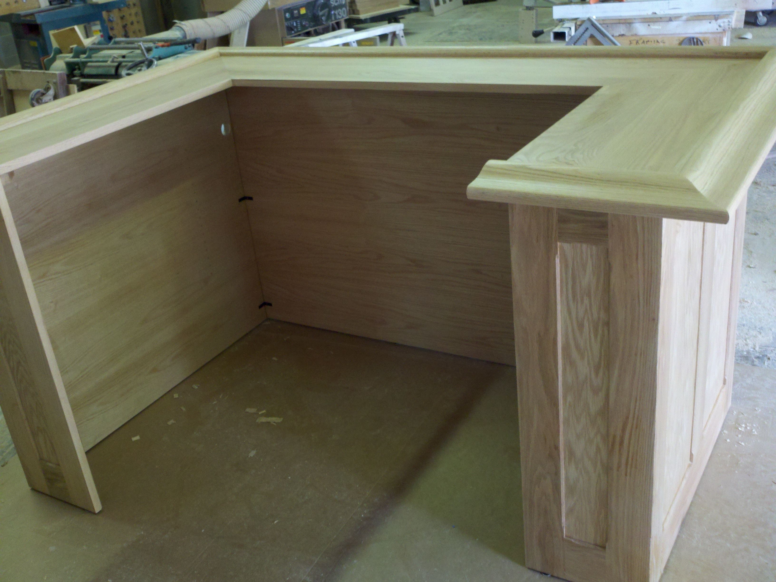 Buy Custom Made Oak Bar, made to order from C. Larkin Co.