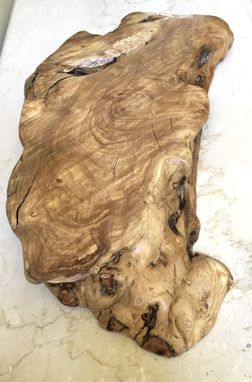 Custom Made Olive-Wood Burl Chopping Or Presentation Board