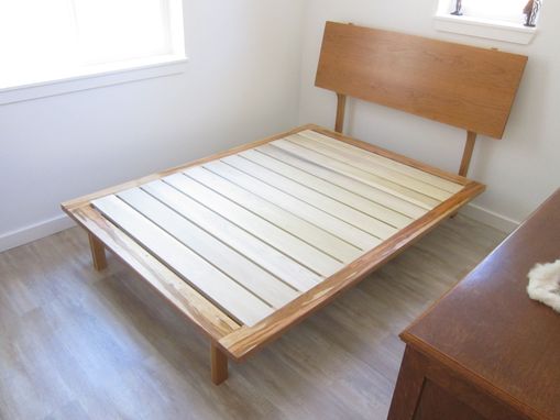 Custom Made Mid Century Modern Bed