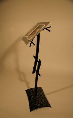 Custom Made Modern Metal Sheet Music Stand // (Min. Shipping $450+)