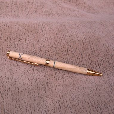 Custom Made Wood Pen Of Hackberry   S015