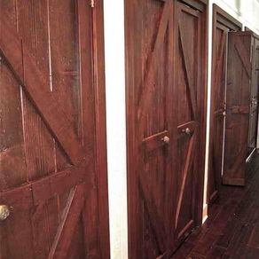 Build It Contemporary 4 Panel Barn Door For 50 Wardrobe Closets