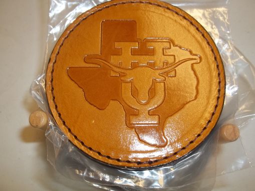 Custom Made Bcl368  “University Of Texas” Longhorns Coasters
