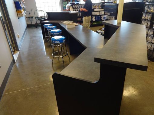 Custom Made Industrial Reception Desk Or Sales Counter