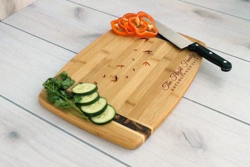 Custom Made Personalized Cutting Board, Engraved Cutting Board, Custom Wedding Gift – Cb-Bamm-Flight Family