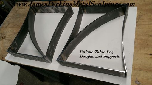 Custom Made Modern Steel Table Legs / Supports