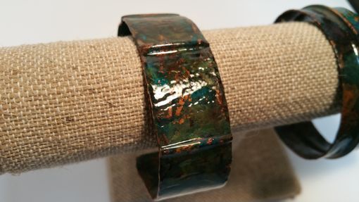 Custom Made Copper Cuff Bracelets