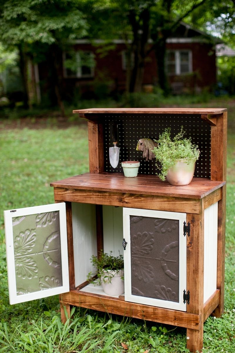 Hand Made Potters Bench by Old North Designs