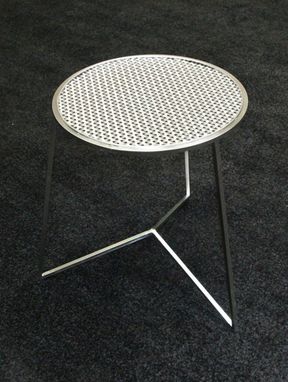 Custom Made Stainless Steel Occasional Tables