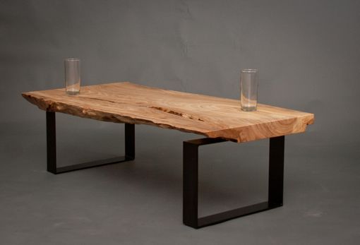 Custom Made Ellington - Reclaimed Elm Or Maple Wood Coffee Table