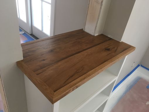 Custom Made Reclaimed Oak Countertops