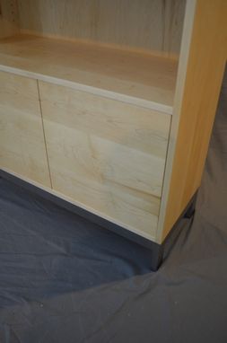 Custom Made Maple Bookshelf