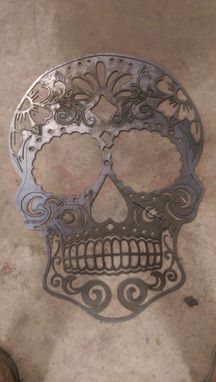 Custom Made 33x43" Sugar Skull