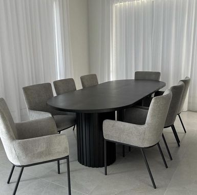 Custom Made Oval Dining Table