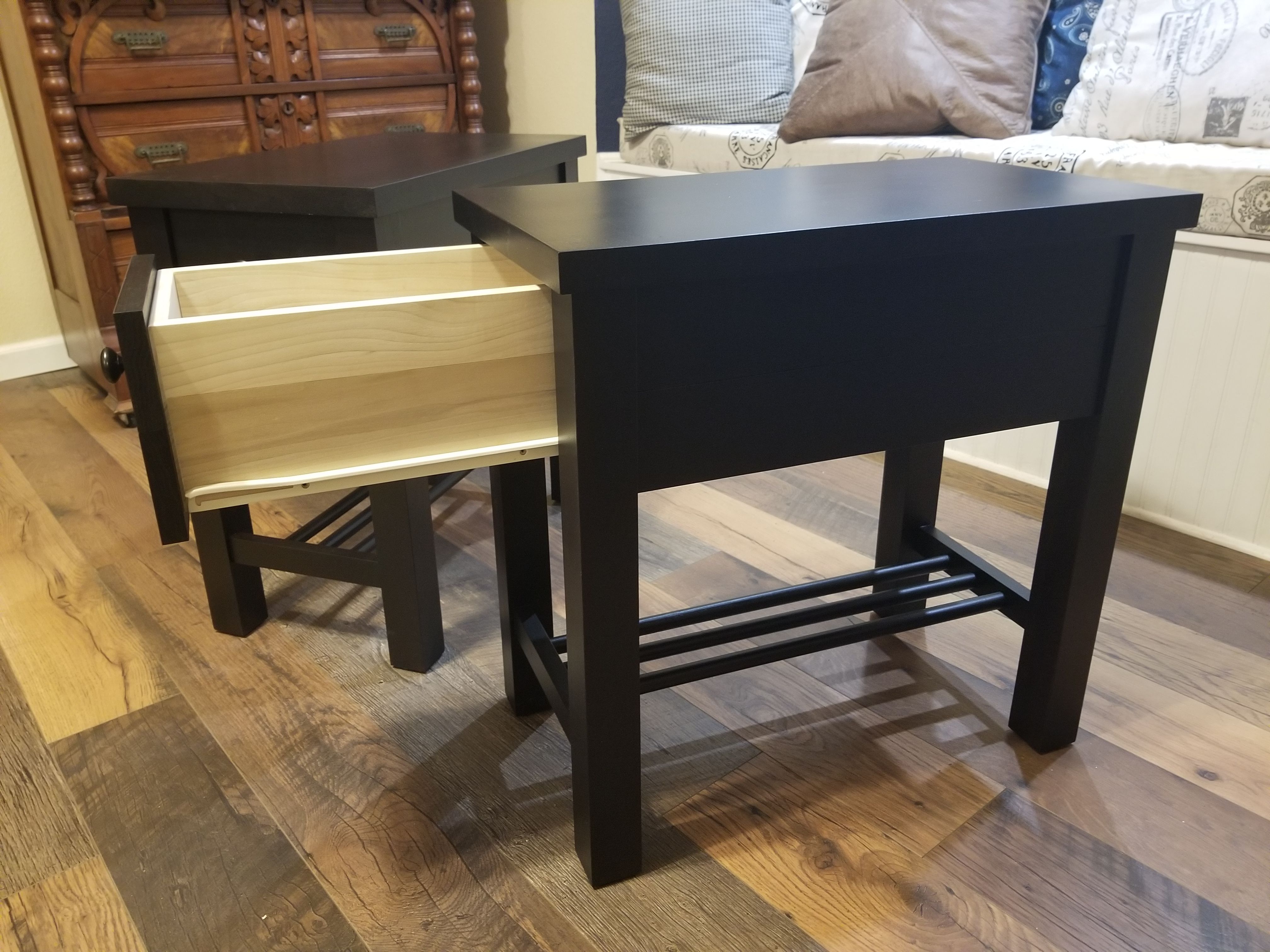 Handmade Custom End Tables (Set Of Two) by Wit's End Woodworking and ...