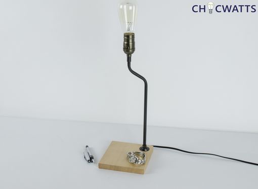 Custom Made Industrial Style Custom Table Lamp