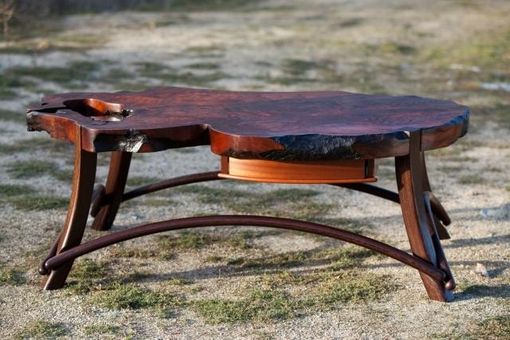Custom Made Redwood Coffee Table