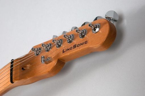 Custom Made Pine Lincsonic Electric Guitar