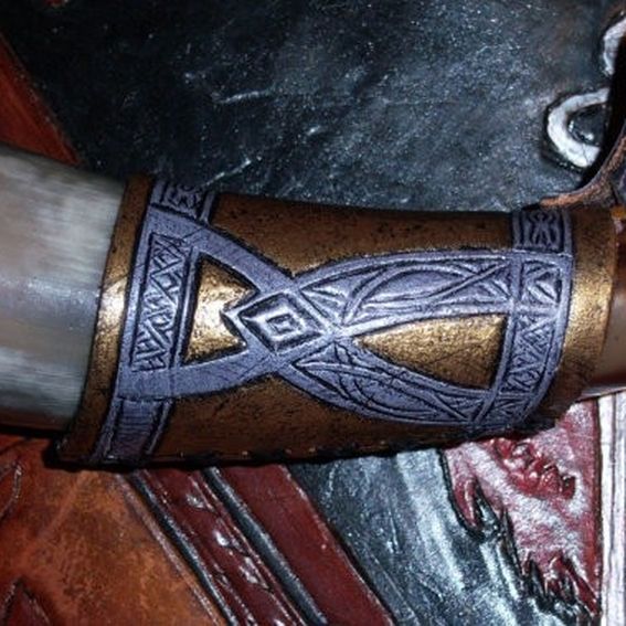 Custom Made Horn Of Gondor Replica Leather Artistic Interpretation Of ...