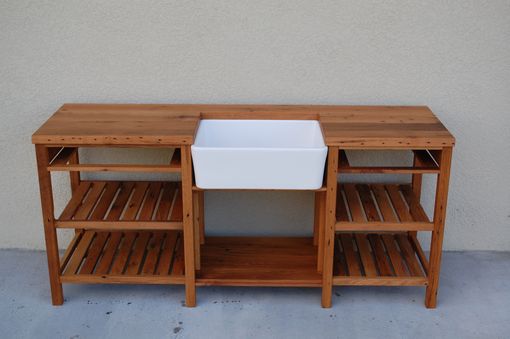 Custom Made Reclaimed White Oak Kitchen Counter Top