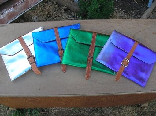 Custom Made Ipad Case Metallic Leather