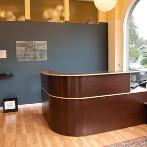 Reception Desks for Offices | Custom Reception Counters | CustomMade.com