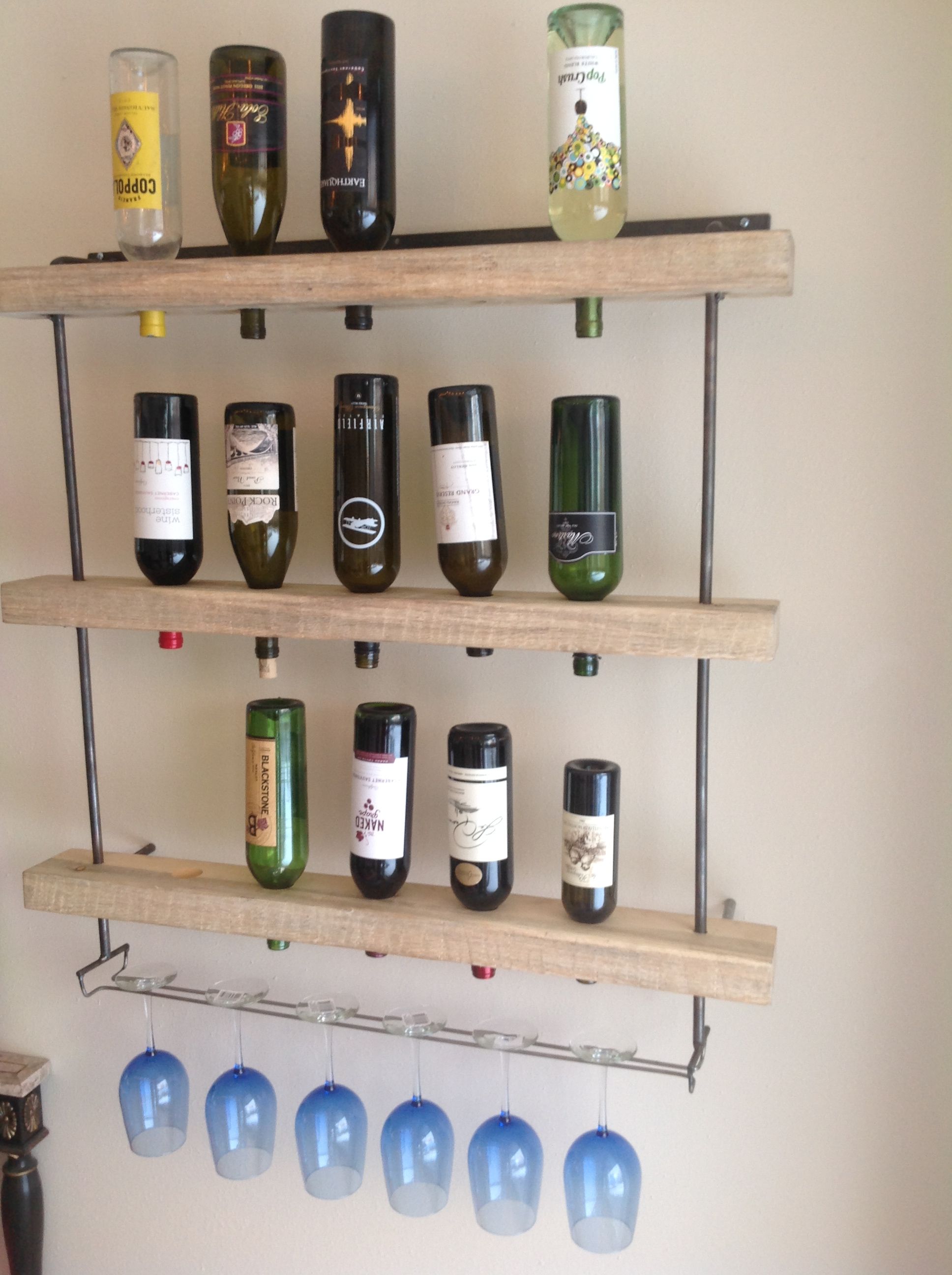 Buy Custom Made Wine Rack, made to order from Joe's Metalworks