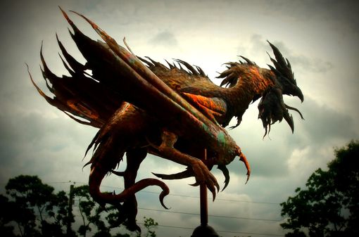 Custom Made They Come To Snuff The Rooster -- Copper Weathervane By David Smith