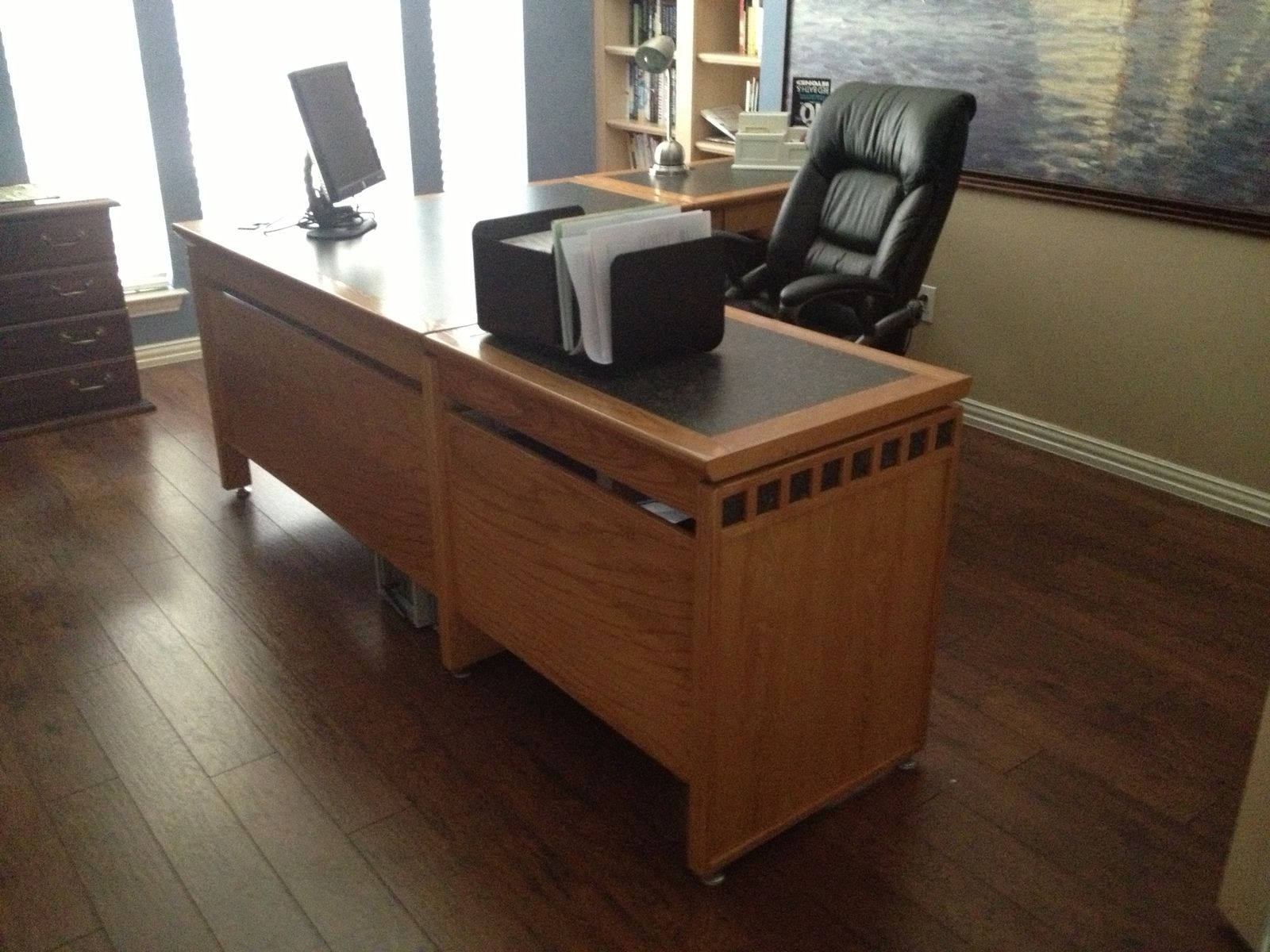 Handmade Large Computer Desk By Tom S Handcrafted Furniture