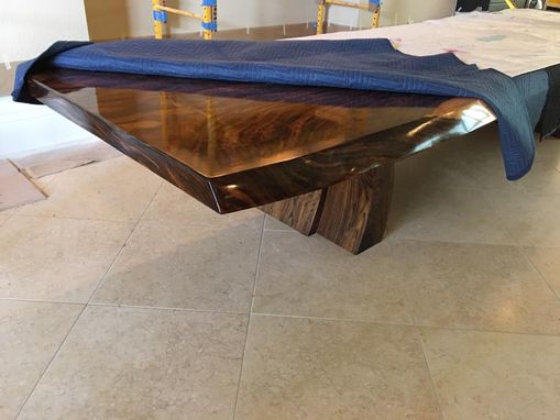 Custom Made Extra Long Parota Slab Table