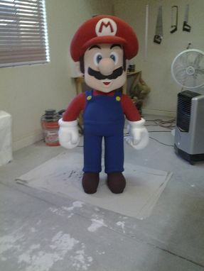 Custom Made Super Mario Life Sized Statue