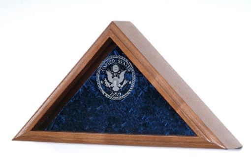 Custom Made Veteran Flag Display Case- Large Flag For 5ft X 9 Ft Flag