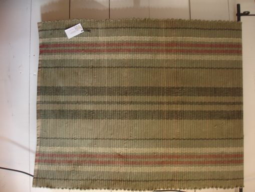 Custom Made Hand Dyed Wool Rugs Hand-Woven On Antique Loom