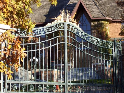 Custom Made Pheasant Gate Tops For Custom Estate Gate