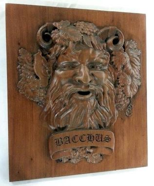 Custom Made Carved Bacchus