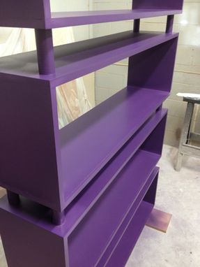 Custom Made Modern Bookcase